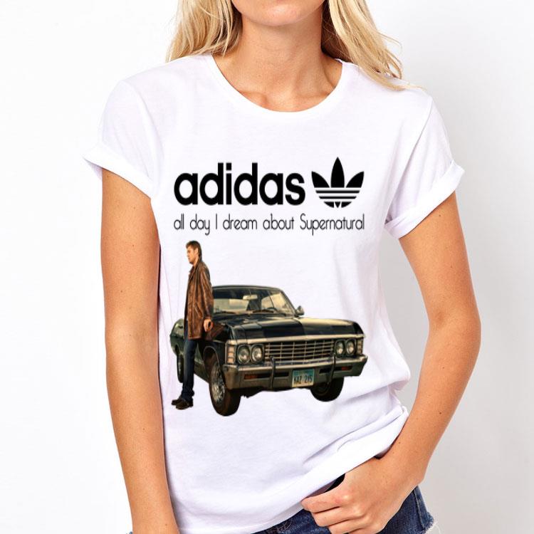 All Day I Dream About Supernatural Adidas shirt