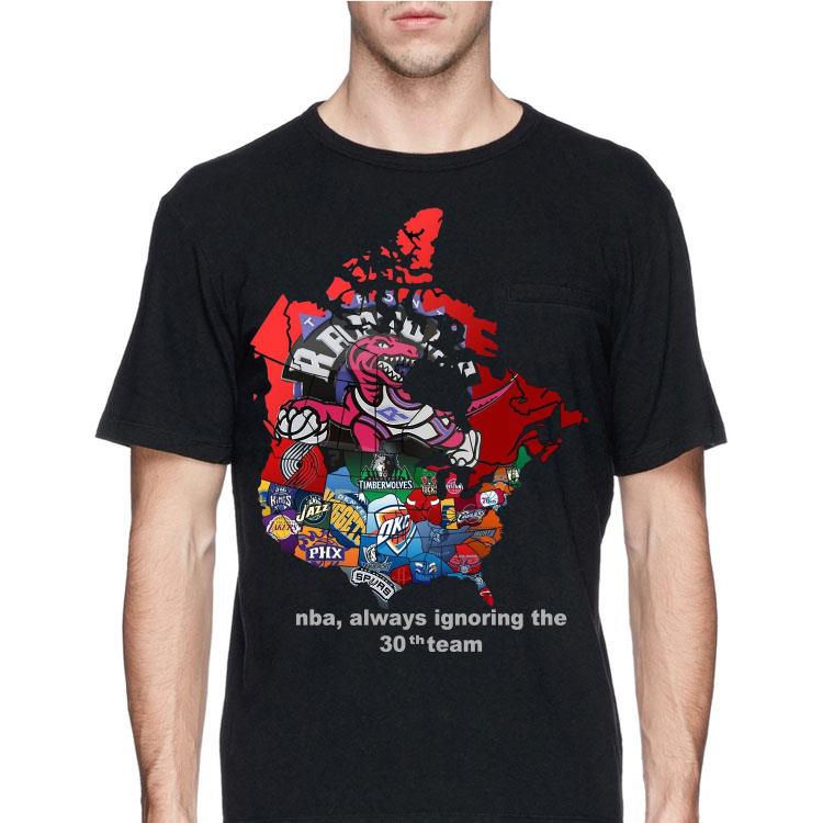 Always Ignoring The 30th Teams Map Of The NBA shirt
