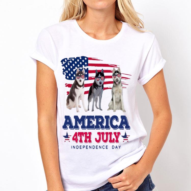 American Flag 4th July Independence Day Siberian Husky shirt 8 American Flag 4th July Independence Day Siberian Husky shirt
