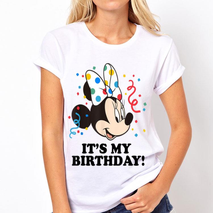 Disney Minnie Mouse It's My Birthday shirt 8 Disney Minnie Mouse It's My Birthday shirt