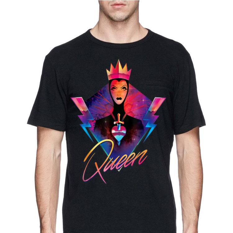 Disney Villains Evil Queen Neon 90s Rock Band shirt