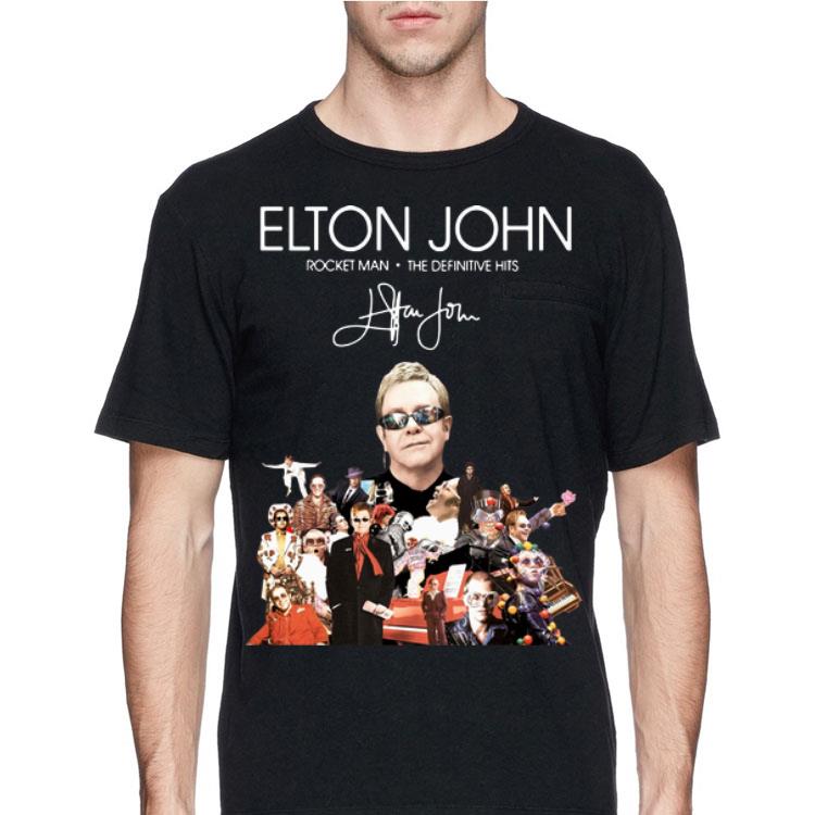 Elton John Rocket Man The Definitive Hits signature shirt 8 Elton John Rocket Man The Definitive Hits signature shirt