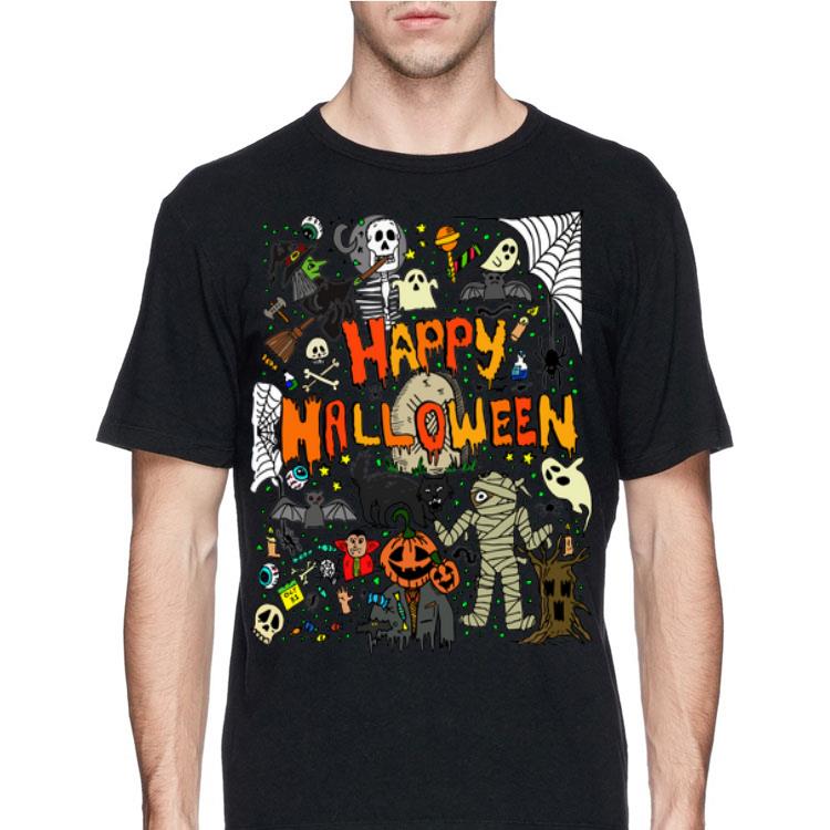 Happy Halloween Scary Retro shirt