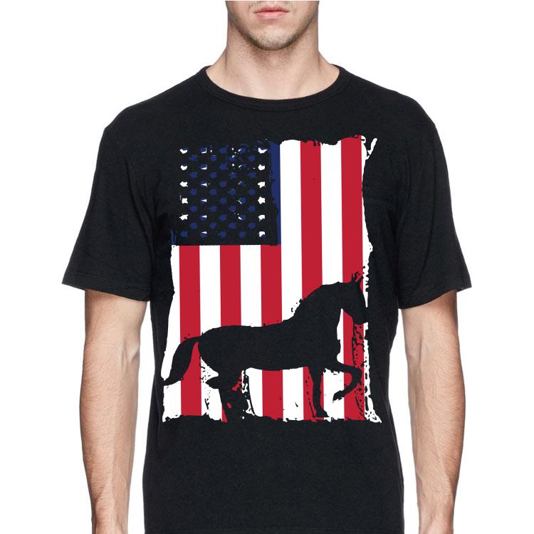 Horse American Flag shirt 8 Horse American Flag shirt