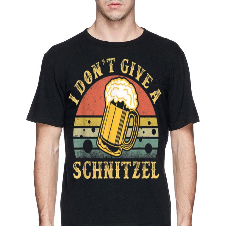 I Don't Give A Schnitzel Beer vintage shirt