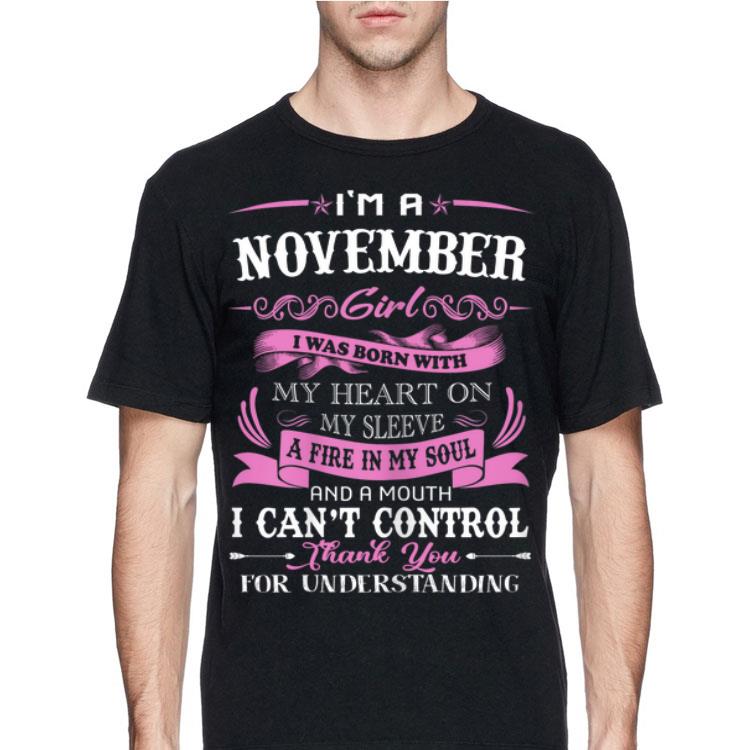 I'm a November Girl I Was Born With My Heart On My Sleeve shirt 8 I'm a November Girl I Was Born With My Heart On My Sleeve shirt