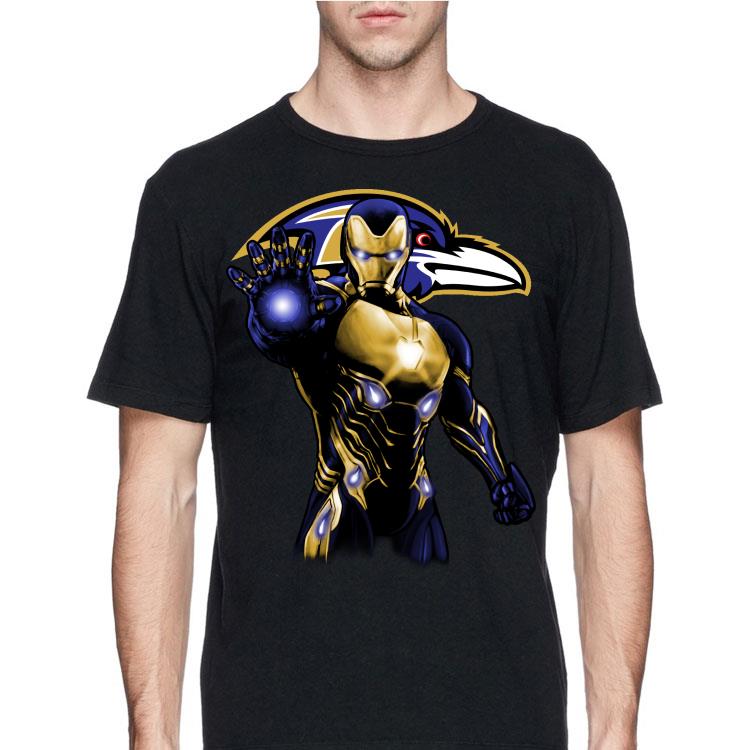 Iron Man Baltimore Ravens shirt