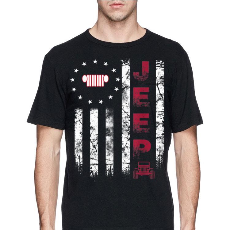 Jeep America Betsy Ross Flag shirt