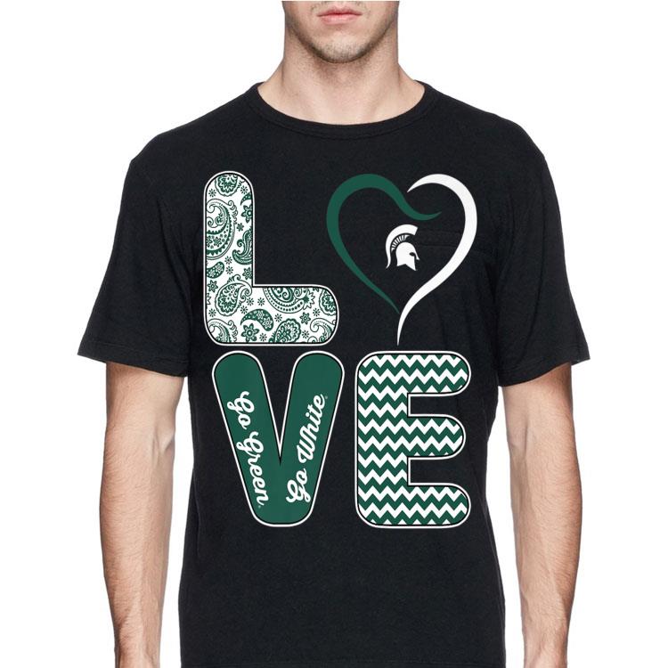Michigan State Spartans Stacked Love shirt