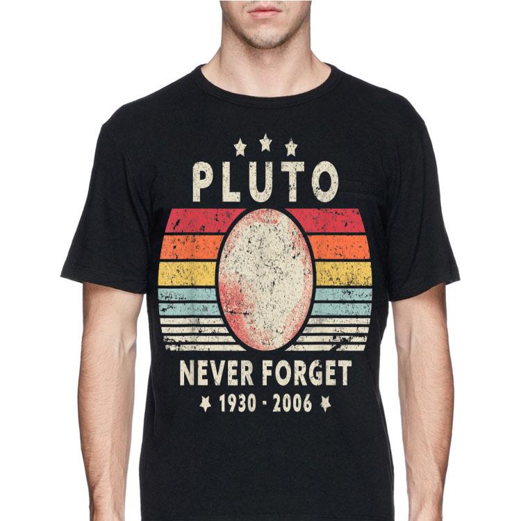 Never Forget Pluto 1930 2006 Vintage shirt