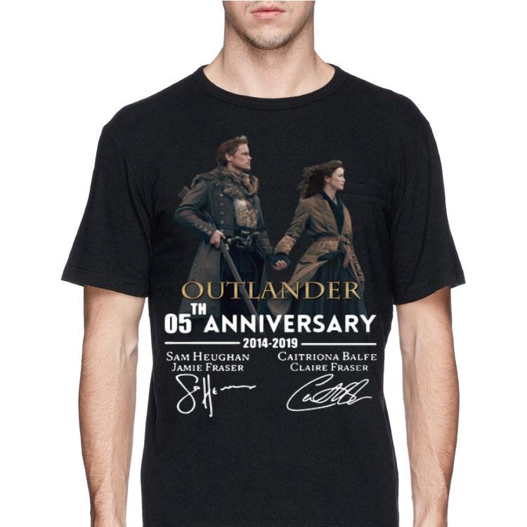 Outlander 05th Anniversary 2014-2019 Signatures shirt