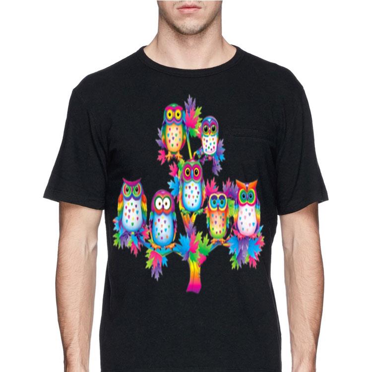 Owls tree LGBT shirt