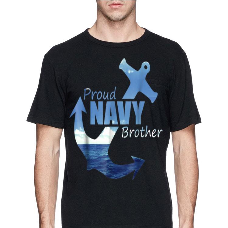 Proud Navy Brother Best US Army shirt