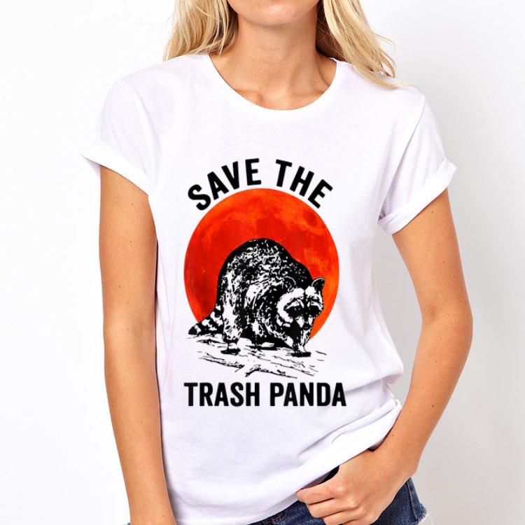 Save The Trash Panda Sunset Racccon shirt