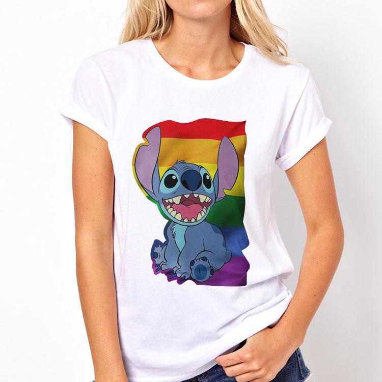 Stitch LGBT Pride shirt