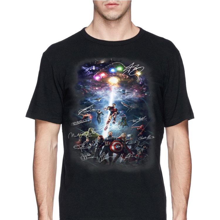 Thank You For The Memories Avenger Signature shirt