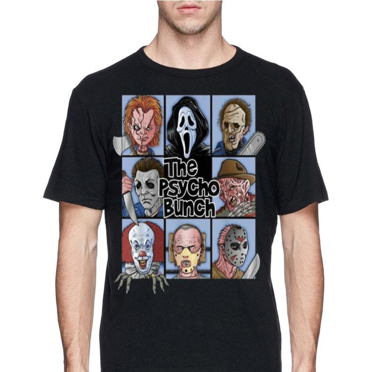 The Psycho Bunch Horror Character Movie shirt 8 The Psycho Bunch Horror Character Movie shirt