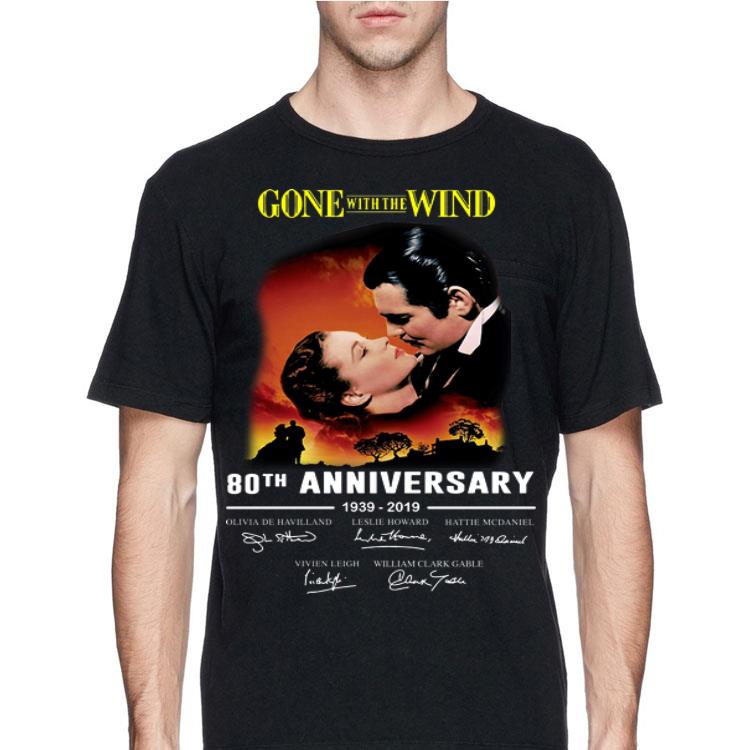 80th Gone With The Wind Anniversary 1939-2019 Signatures shirt