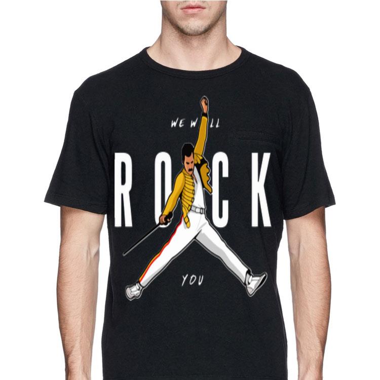 Air Jordan We Will Rock You Freddie Mercury shirt