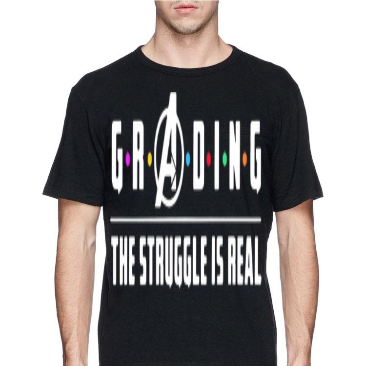 Avengers Grading The Struggle Is Real shirt 8 Avengers Grading The Struggle Is Real shirt