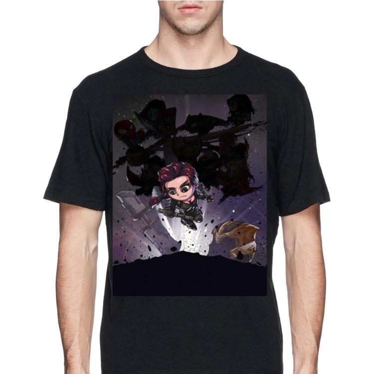Black Widow Chibi Avengers Endgame shirt 8 Black Widow Chibi Avengers Endgame shirt