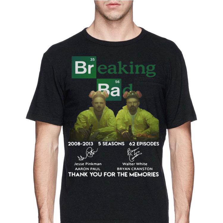 Breaking Bad 2008-2013 5 Seasons 62 Episodes Signatures shirt