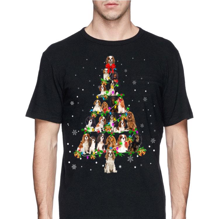 Cavalier King Charles Spaniel Christmas Tree shirt