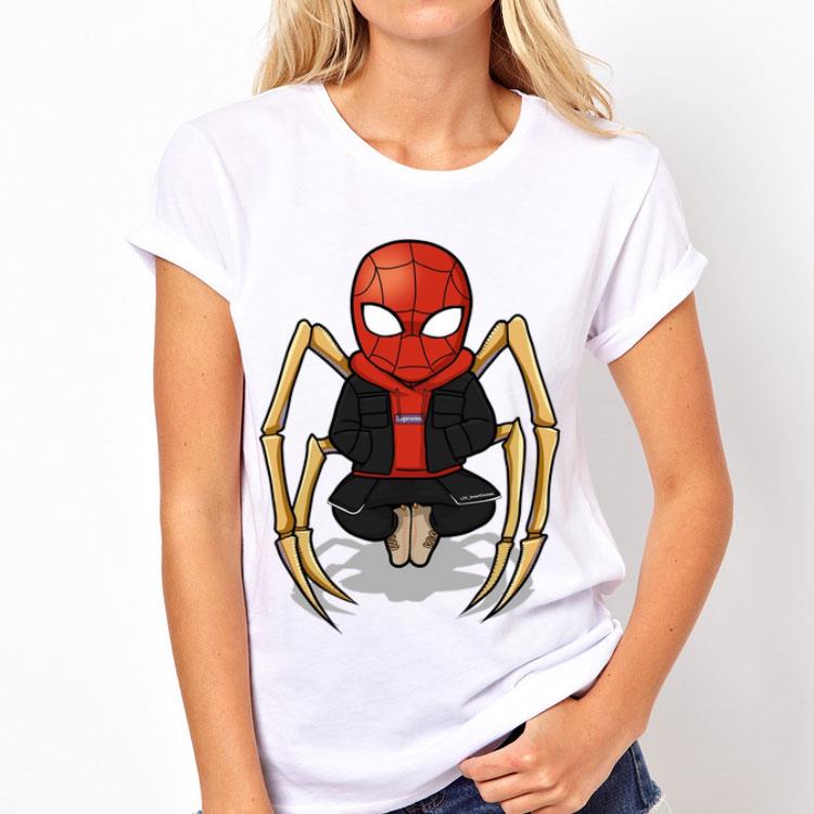Chibi Spider Man Supreme Avengers shirt