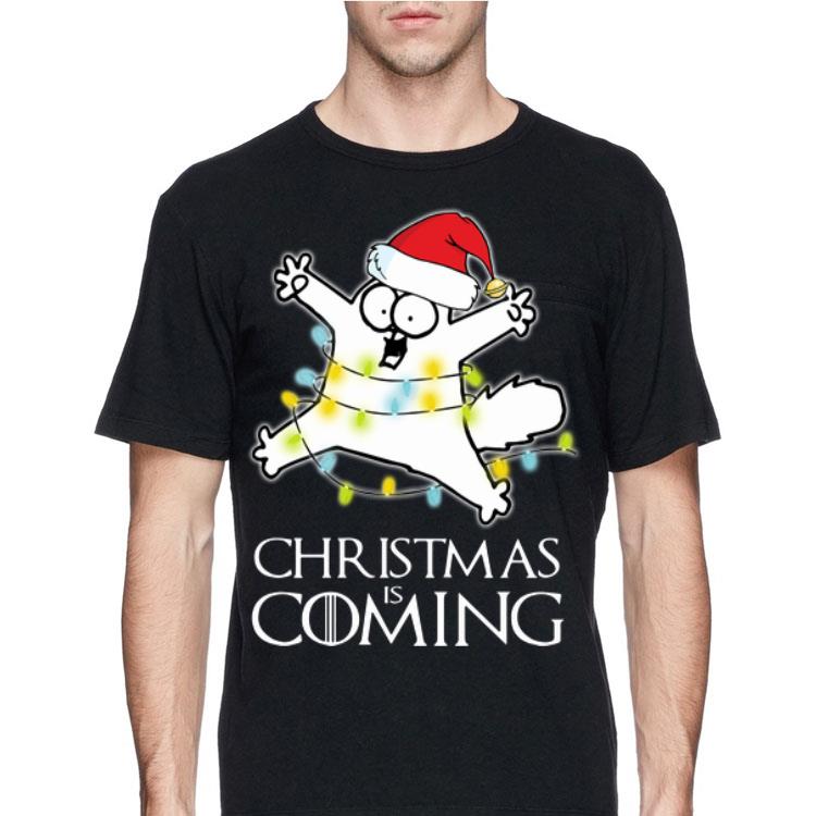 Christmas Is Coming Simon’s Cat Game Of Thrones shirt