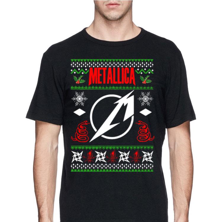 Christmas Ugly Metallica shirt