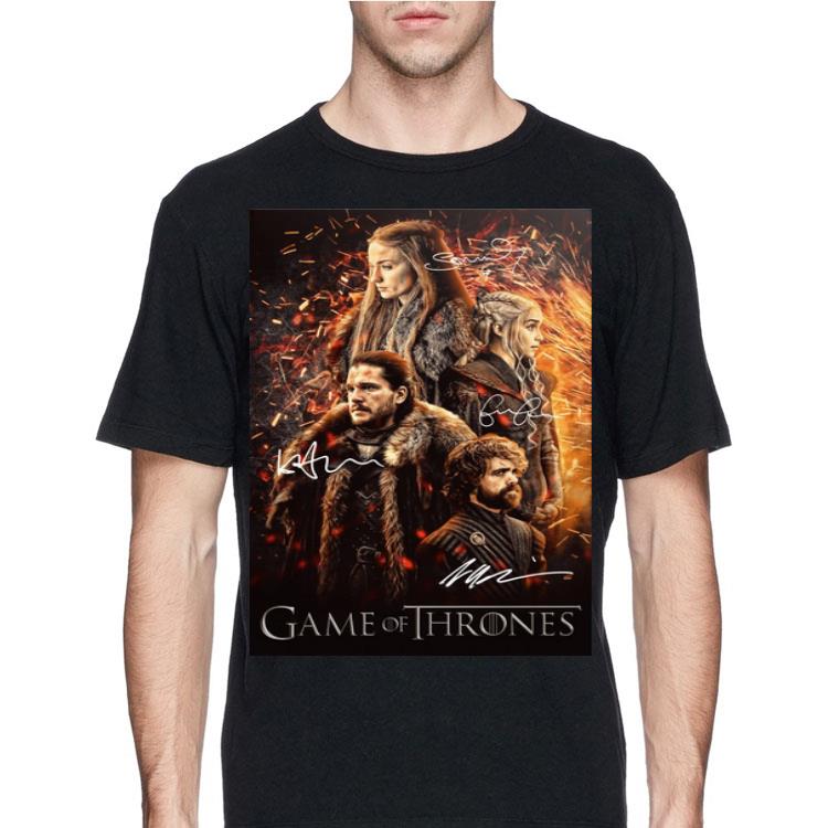 Daenerys Targaryen Melisandre Tyrion And Jon Snow GOT Signature shirt