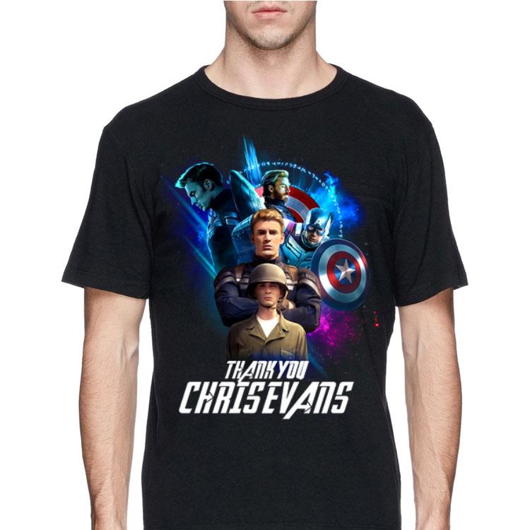 Endgame Thank You Chris Evans Marvel Avengers shirt