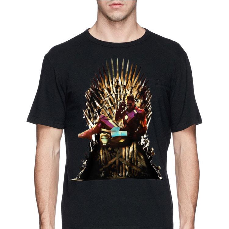 Game Of Thrones Iron Man Reading Book shirt