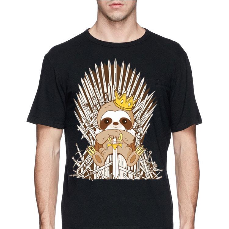 Game Of Thrones King Sloth shirt 8 Game Of Thrones King Sloth shirt
