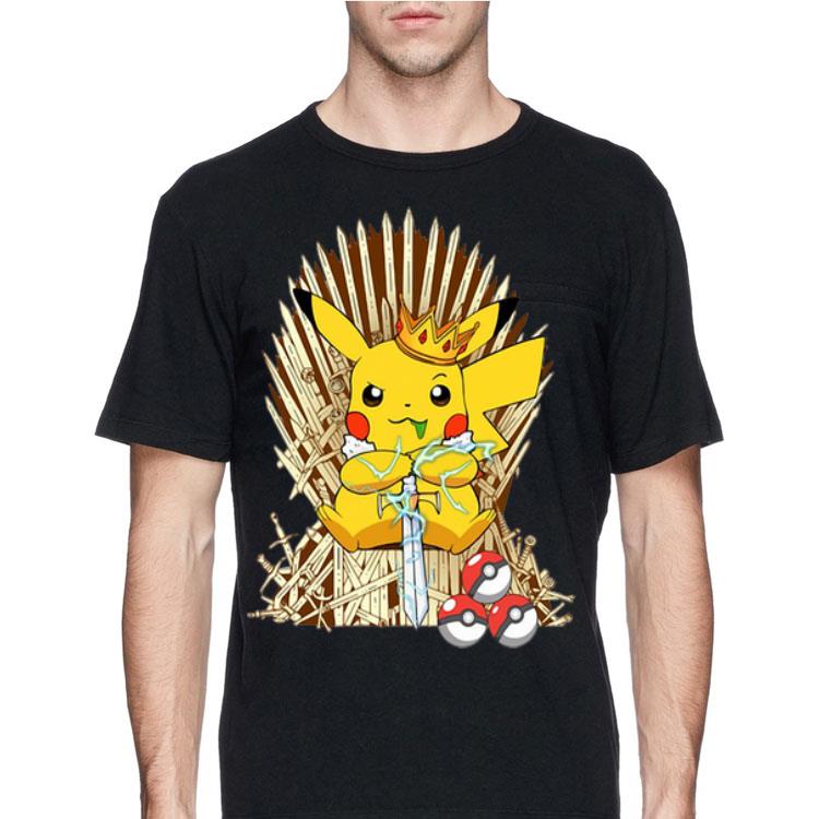 Game Of Thrones Pokemon Pikachu king shirt 8 Game Of Thrones Pokemon Pikachu king shirt