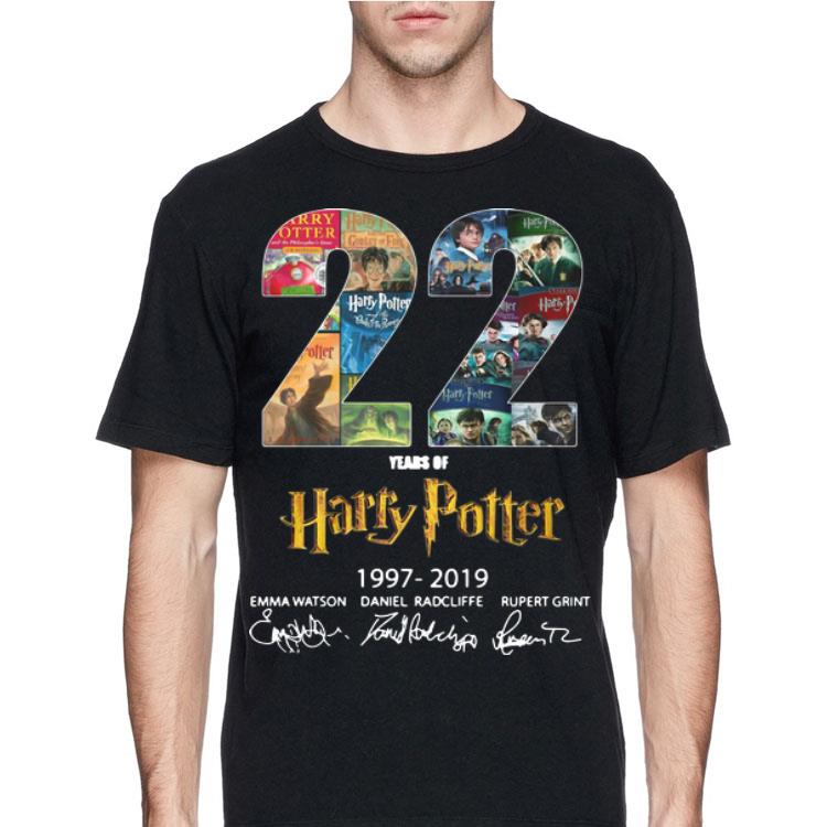 Harry Potter 22 Years 1997 - 2019 shirt