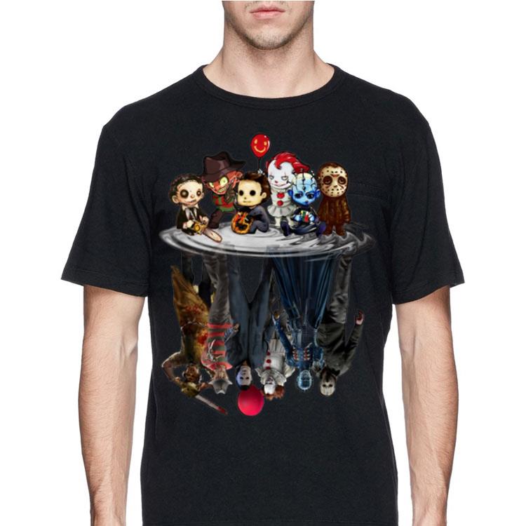 Horror Characters Movie Water Mirror Reflection shirt