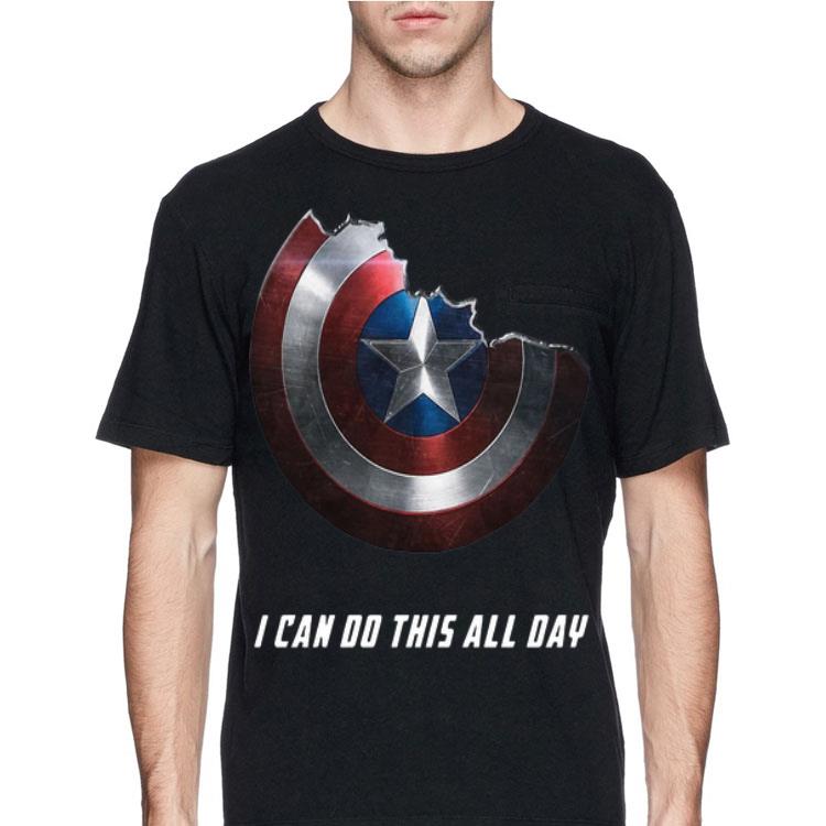 I Can Do This All Day Captain America shield shirt