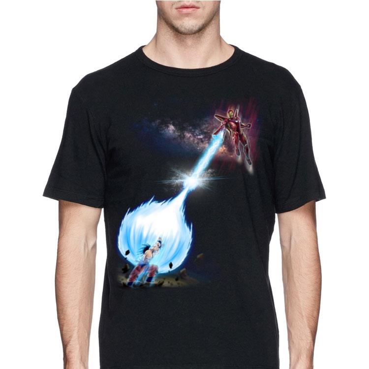 Iron Man Son Goku Kamehameha shirt 8 Iron Man Son Goku Kamehameha shirt
