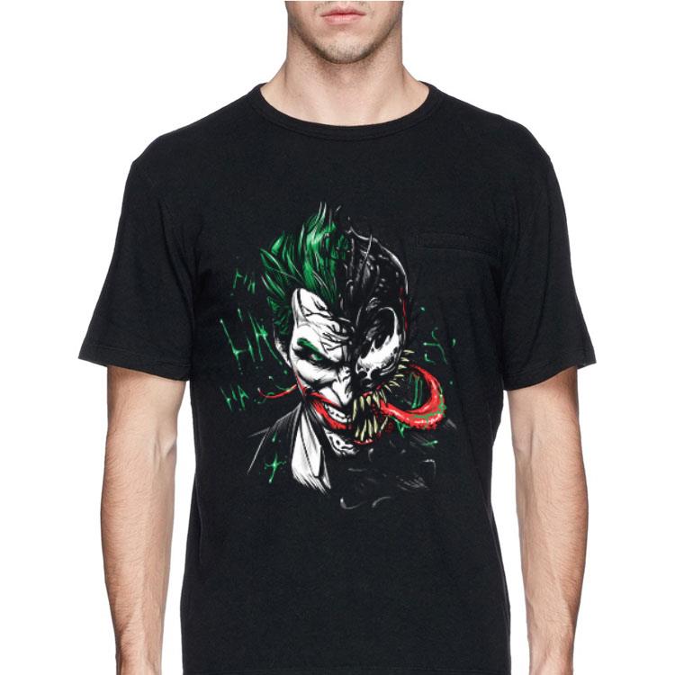 Joker Mashup Venom ha ha ha shirt