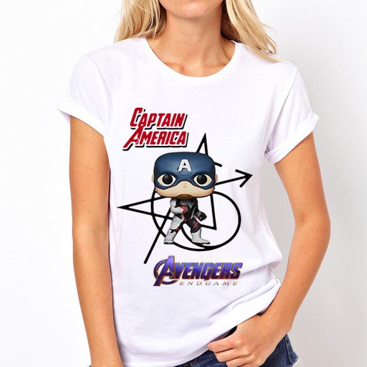 Marvel Avengers Endgame Captain America Chibi shirt