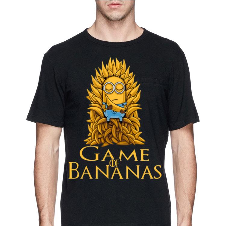 Minions Game of Bananas Game of Thrones shirt