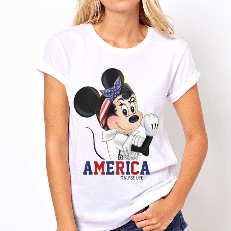 Minnie Mouse American Nurse Life shirt