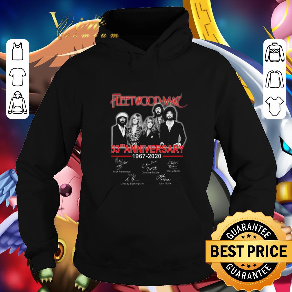 Official Fleetwood Mac 53rd anniversary 1967-2020 signatures shirt 7 Official Fleetwood Mac 53rd anniversary 1967-2020 signatures shirt