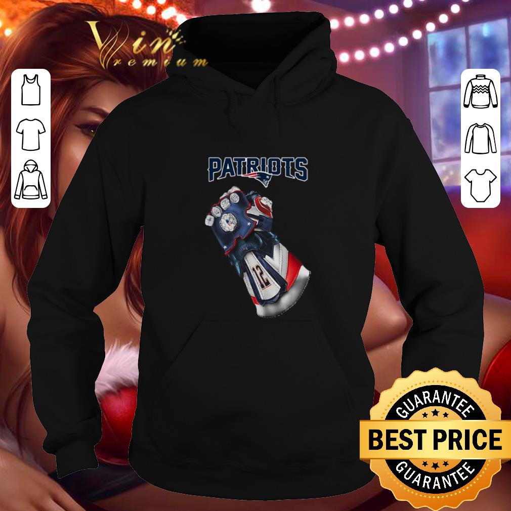 Official New England Patriots Infinity Gauntlet shirt