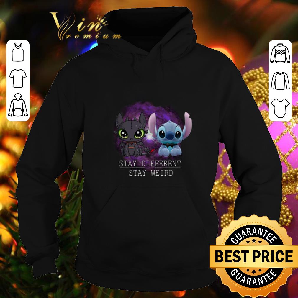 Original Stitch and Night Fury Stay different stay weird-Recovered shirt 7 Original Stitch and Night Fury Stay different stay weird-Recovered shirt