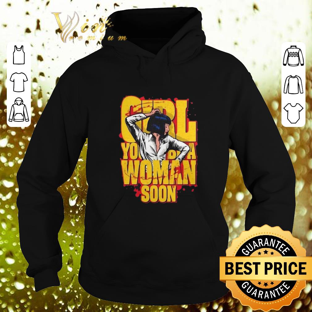 Original Urge Overkill Girl you be a woman soon Mia Wallace shirt