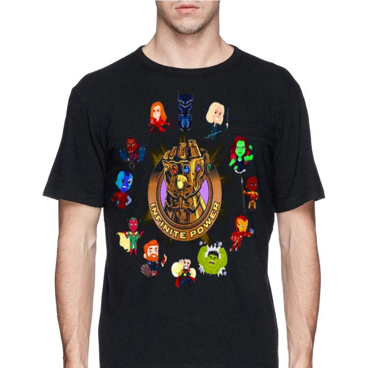 Power Avengers Endgame Cartoon Infinity Gauntlet shirt 8 Power Avengers Endgame Cartoon Infinity Gauntlet shirt