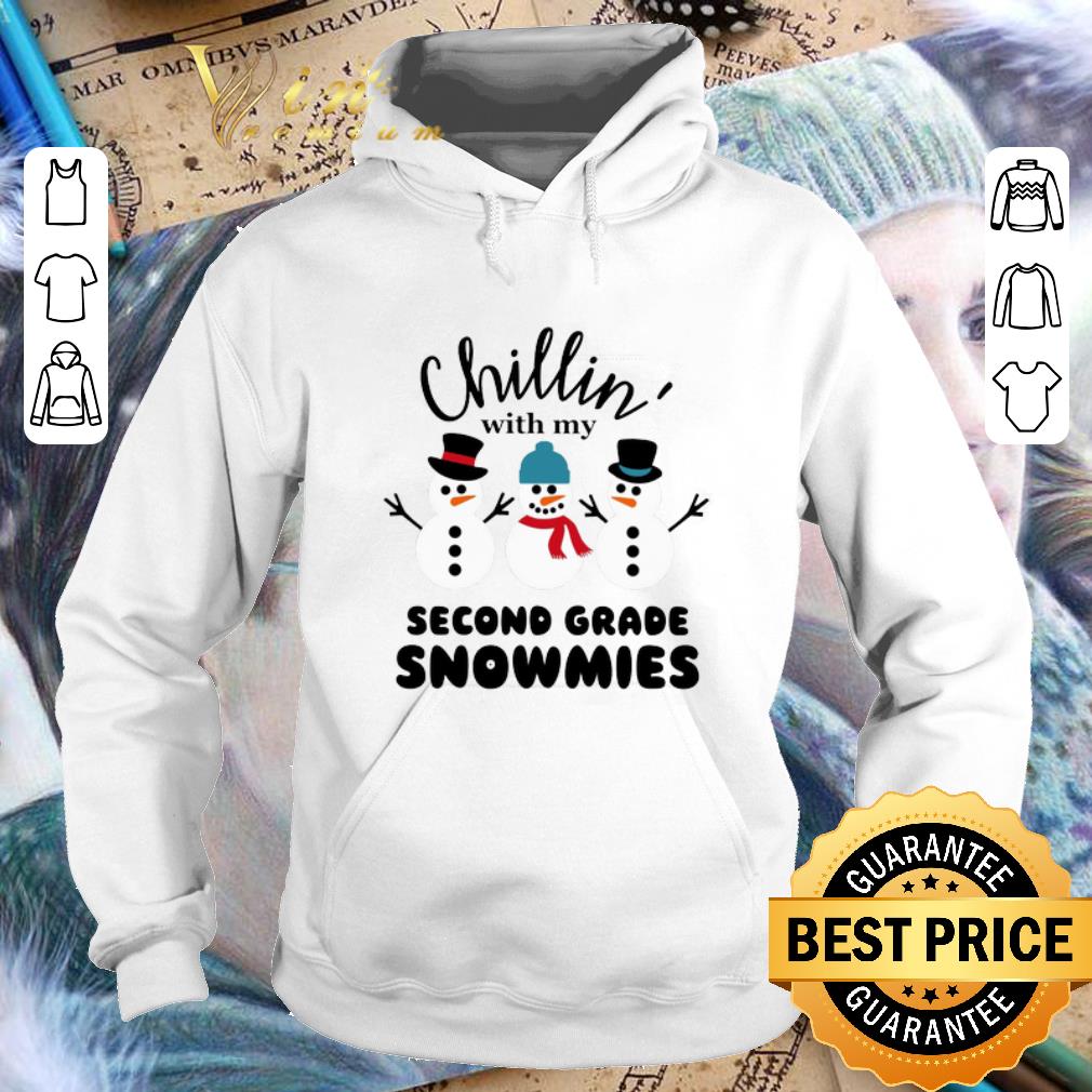 Pretty Snowman Chillin' with my second grade Snowmies shirt