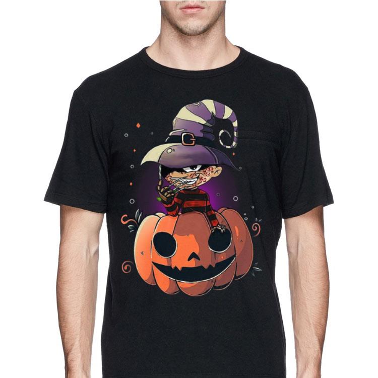 Pumpkin Freddy Krueger Halloween shirt